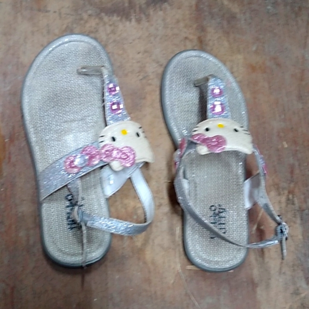 Cute white sparkly hello Kitty sleepers